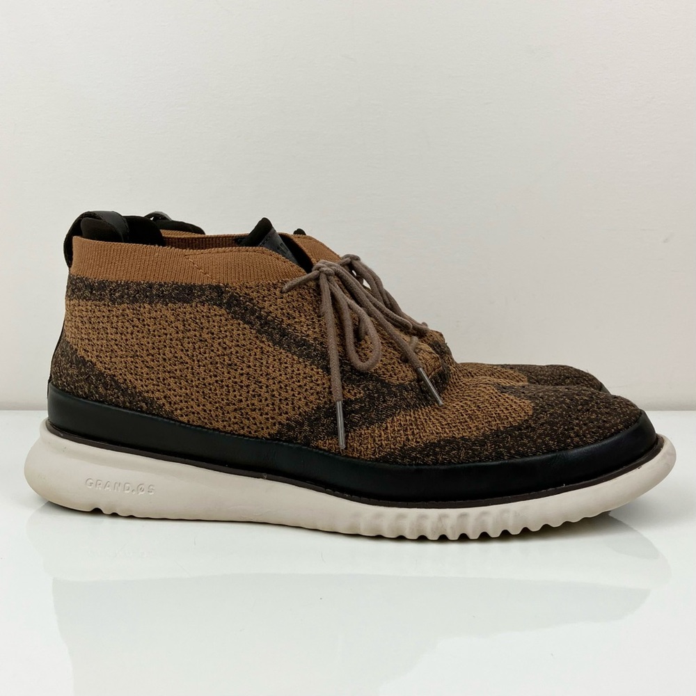 Cole Haan Brown and Tan Chukka Boots